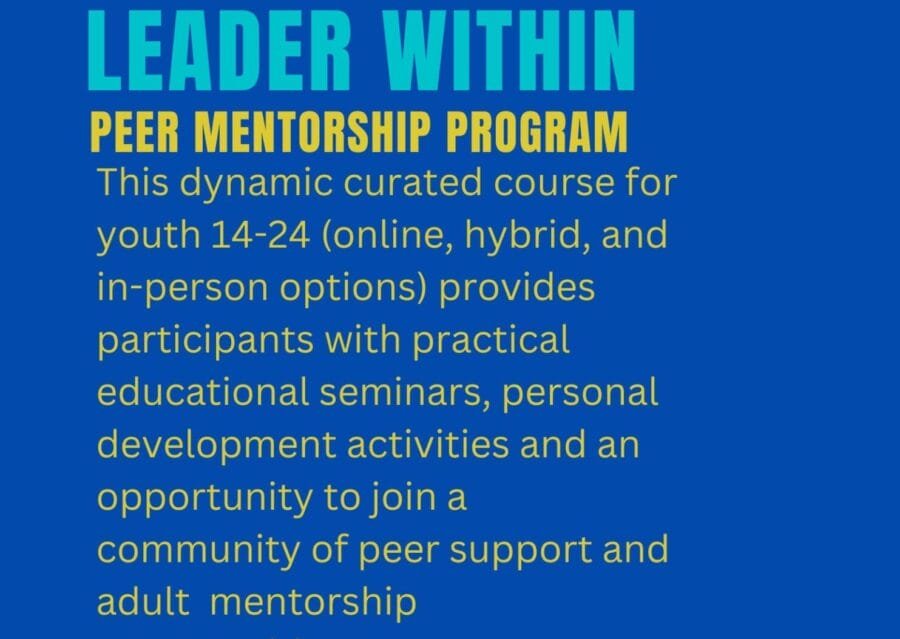 Dare To Be Youth Celebrates Successful Completion of Year One of the Leader Within Peer Mentorship Program, Funded